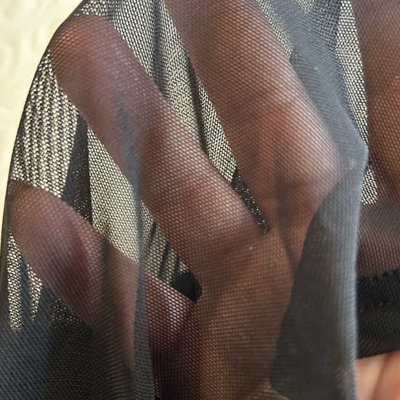 Yüna Ribbon Mesh Top 3XL Killstar - Picture 3 of 7